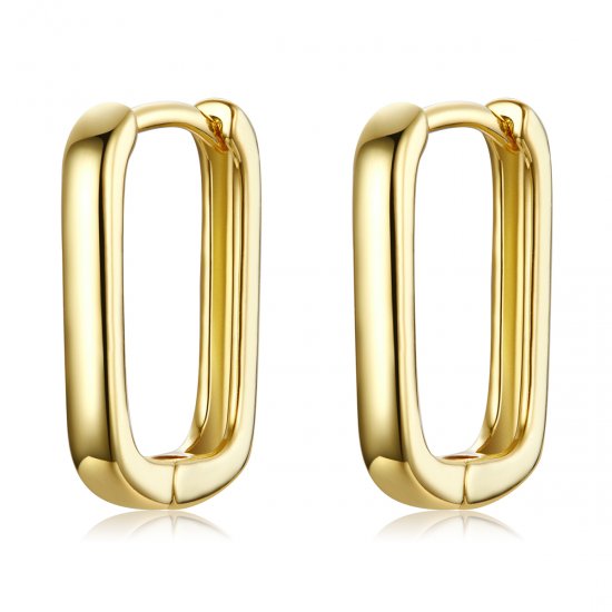 Aretes estilo Pandora con aros franceses - BSE478-B - Haga click en la imagen para cerrar