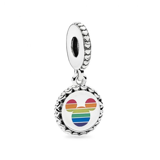 PANDORA Disney, Mickey Mouse Rainbow Charm - P400036052279 - Haga click en la imagen para cerrar