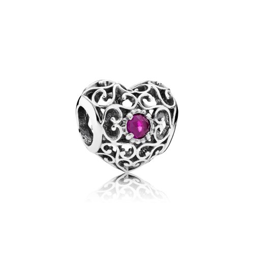 Charm calado Corazón de Julio - PANDORA