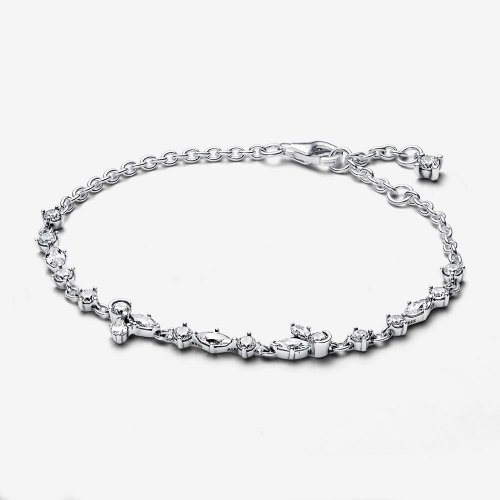 Pulsera de cadena con cluster de Herbario Brillante Pandora - 592631C01 Pulsera de cadena con cluster de Herbario Brillante Pandora - 592631C01
