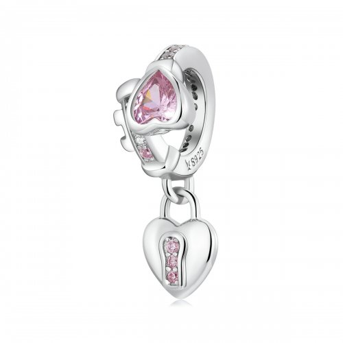 Colgante con candado de amor estilo Pandora - SCC2124