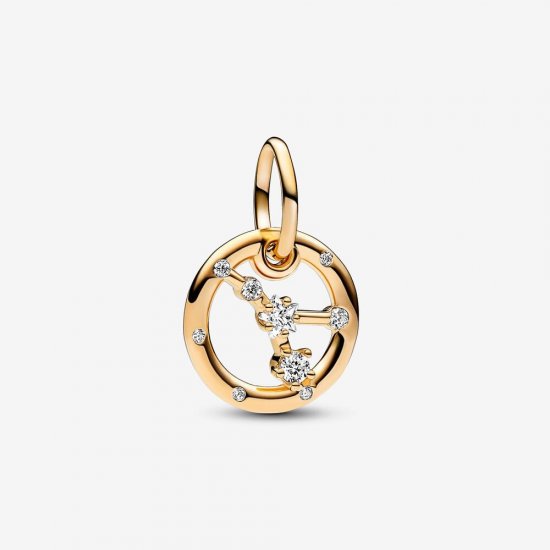Charm Colgante Pandora Zodiaco Cáncer - 762708C01 - Haga click en la imagen para cerrar