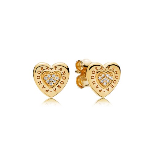Pendientes PANDORA Corazón de la firma 267382CZ