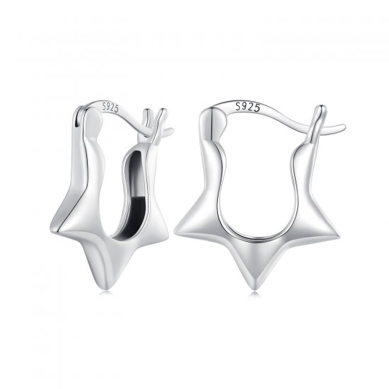 Aros de Estilo Pandora con Estrellas - SCE1615 - Haga click en la imagen para cerrar