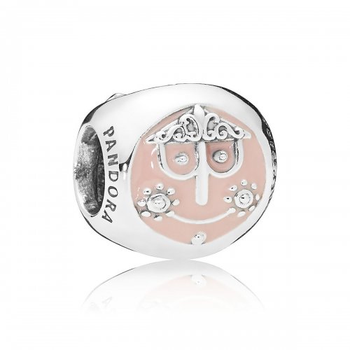 Charm en plata de ley es un mundo pequeño PANDORA