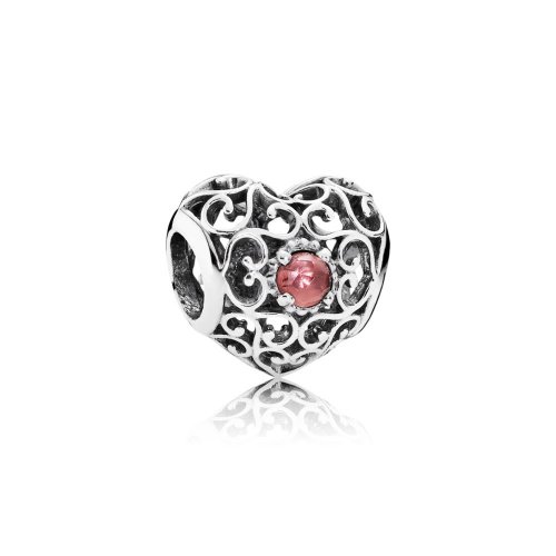 Charm calado Corazón de Enero - PANDORA