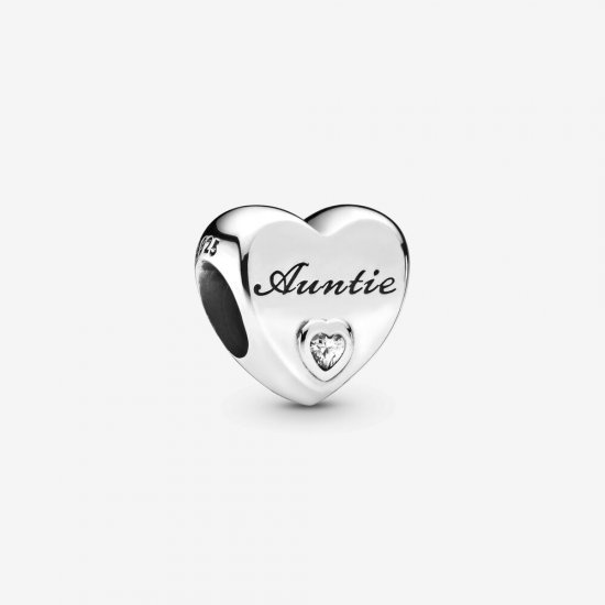 PANDORA Charm de Amor Tía Corazón - 798261CZ - Haga click en la imagen para cerrar