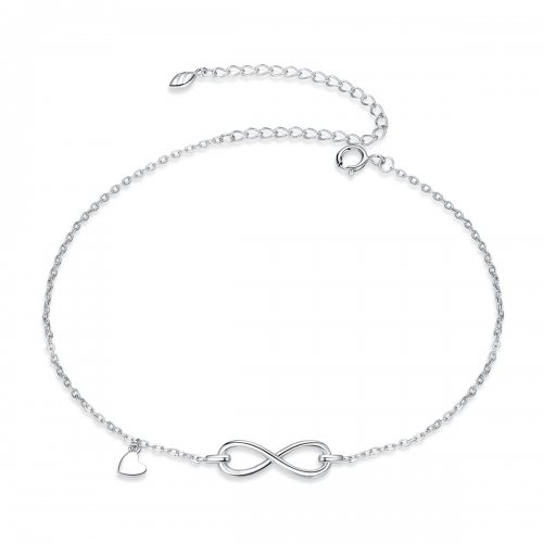 Pulsera de estilo Pandora en plata con símbolo infinito - SCT019