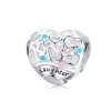 Charm de hija de plata con estilo Pandora - SCC1152