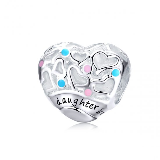 Charm de hija de plata con estilo Pandora - SCC1152 - Haga click en la imagen para cerrar