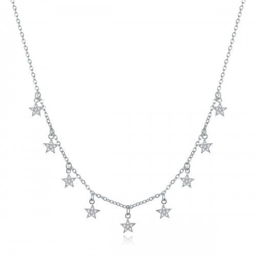 Collar de Estilo Pandora con Estrella - BSN116