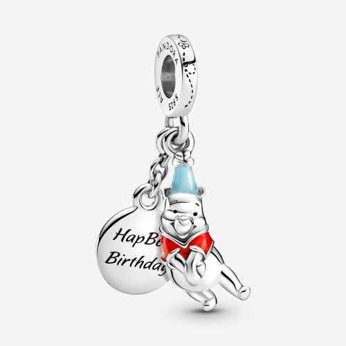 PANDORA Disney Winnie the Pooh Cumpleaños Colgante Charm - 799385C01