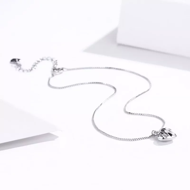 (imagen para) Tobillera Pandora Estilo Plata Hermoso Amor - SCT013 - Ver 4