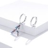 Aros de aro estilo Pandora para niña romántica - SCE1030