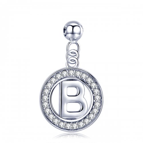 Pandora Style Me Wish Letra B Colgante - BSP001-B