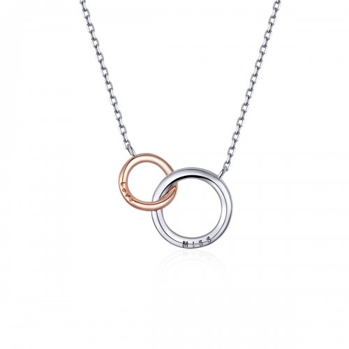 Collar de estilo Pandora con el símbolo infinito del amor - BSN159