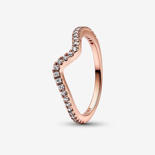 Anillo Ondulado Brillante PANDORA - 182539C01