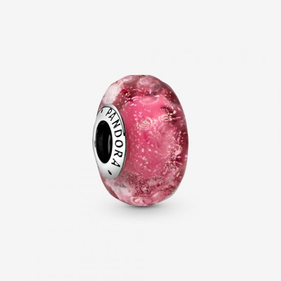PANDORA Encanto de Cristal Murano Rosa Ondulado - 798872C00 - Haga click en la imagen para cerrar