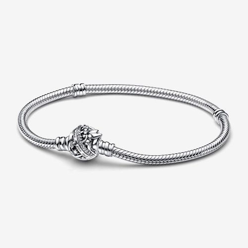 Pulsera de cadena de serpiente Pandora Disney Tinker Bell Clasp Moments - 592548C01