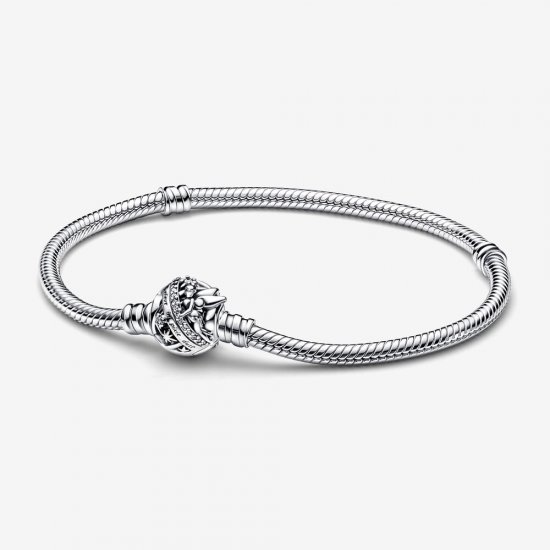Pulsera de cadena de serpiente Pandora Disney Tinker Bell Clasp Moments - 592548C01 - Haga click en la imagen para cerrar