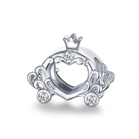 Charm de calabaza de Cenicienta de plata estilo Pandora - BSC270 - Haga click en la imagen para cerrar
