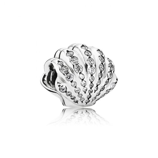 Charm en plata de ley Concha de Ariel - PANDORA - Haga click en la imagen para cerrar