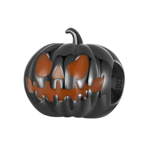 Cuentas de linterna de calabaza estilo PANDORA - SCC2899