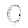 Anillo PANDORA en plata de ley Belleza Glacial - 197744CZ