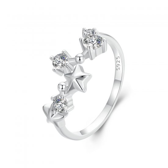 Anillo Osa Mayor estilo PANDORA - SCR1005 - Haga click en la imagen para cerrar