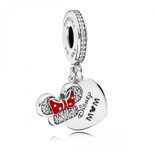 Charm colgante en plata de ley Disny, Mamá PANDORA