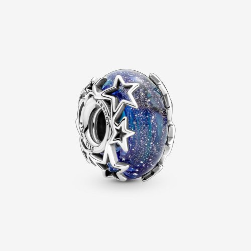 Charm de Murano PANDORA Galaxy Blue & Star - 790015C00