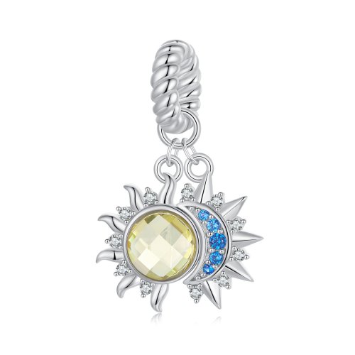Colgante Sol y Luna estilo PANDORA - SCC2802