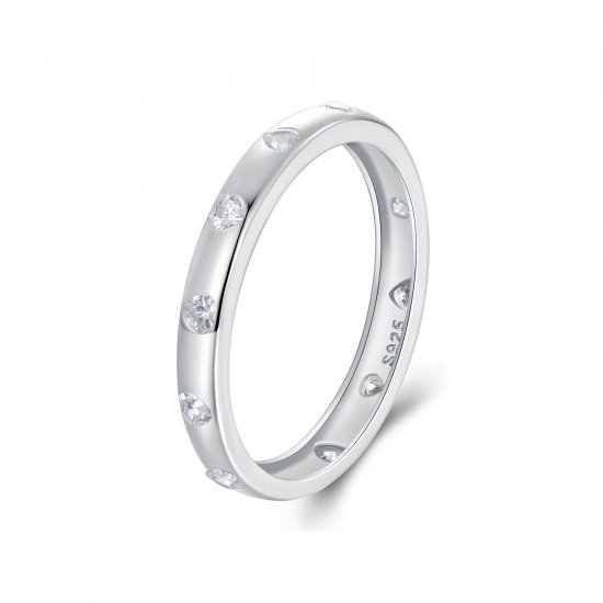 Anillo de bucle infinito con estilo PANDORA Love - BSR561 - Haga click en la imagen para cerrar