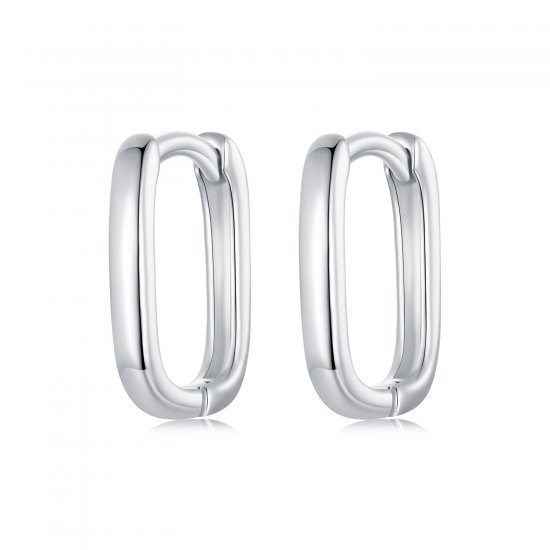 Pendientes cuadrados estilo PANDORA - SCE1735 - Haga click en la imagen para cerrar