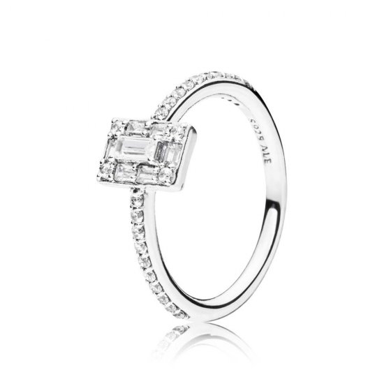 Anillo PANDORA en plata de ley Hielo Luminoso - 197541CZ - Haga click en la imagen para cerrar