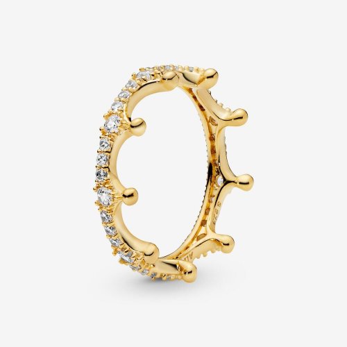 Anillo Pandora Corona Resplandor Transparente - 168654C01