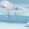 Pulsera de seguridad estilo Pandora con tema del mundo submarino - BSC870