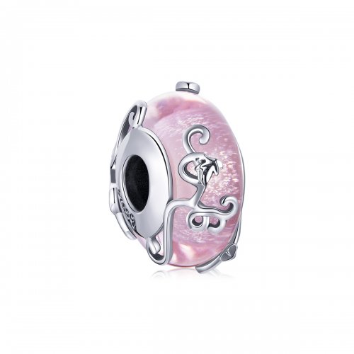 Charm de vidrio brillante estilo Pandora - BSC409