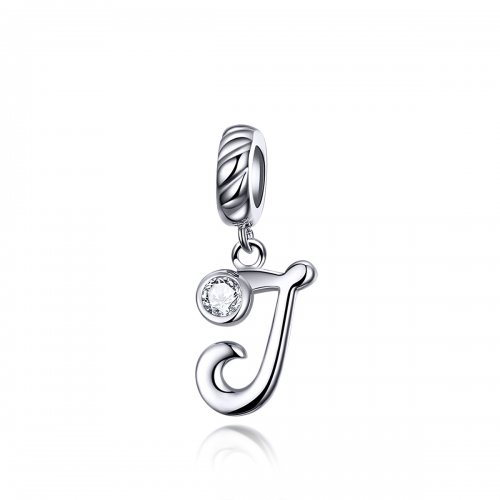Pandora Style Plata Letra J Colgante - SCC1183-J
