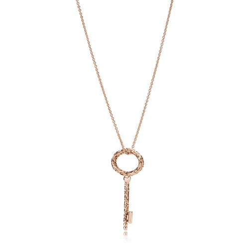 Collar en PANDORA Rose Llave Real
