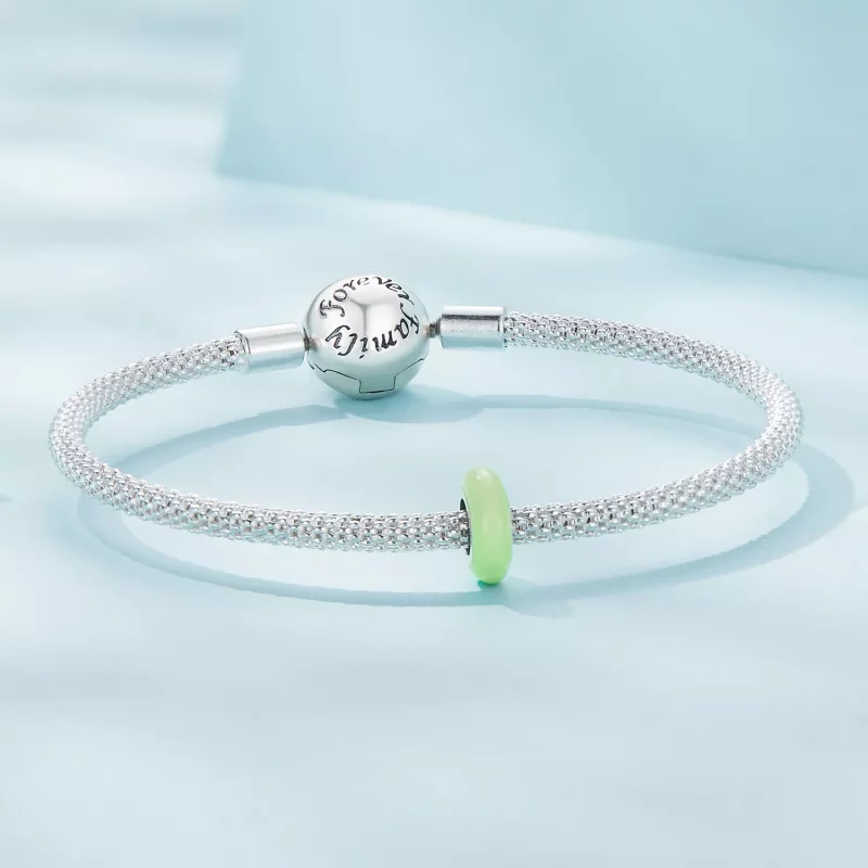 (imagen para) Abalorio Pandora de estilo espaciador de gel de sílice - SCC1450-LG - Ver 5