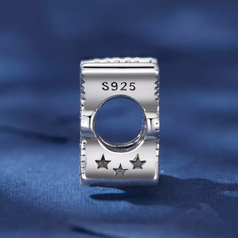 (imagen para) Amuleto de la suerte estilo Pandora del signo zodiacal Piscis - SCC2516-11 - Ver 3
