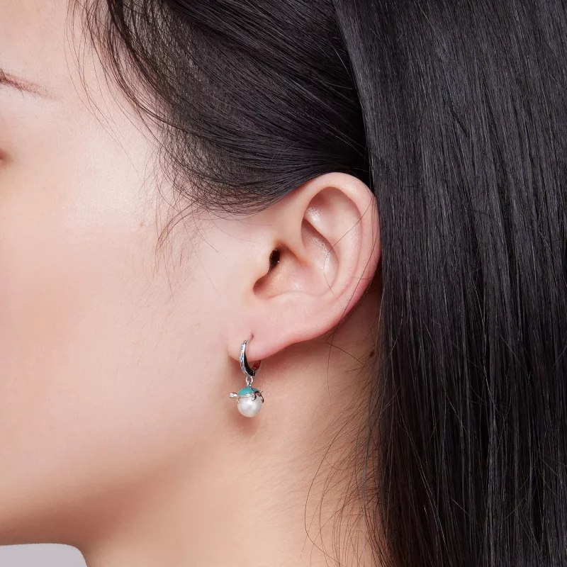 (imagen para) Aros de tortuga marina estilo Pandora - SCE1597 - Ver 5