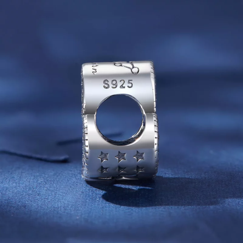 (imagen para) Charm compatible con Pandora estilo Capricornio de la suerte - SCC2516-10 - Ver 3