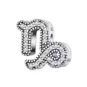 (imagen para) Charm compatible con Pandora estilo Capricornio de la suerte - SCC2516-10
