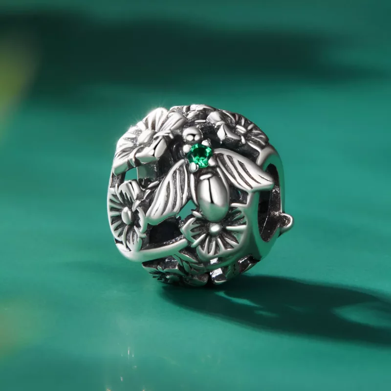 (imagen para) Charm de abeja de la suerte al estilo Pandora - SCC2525 - Ver 2