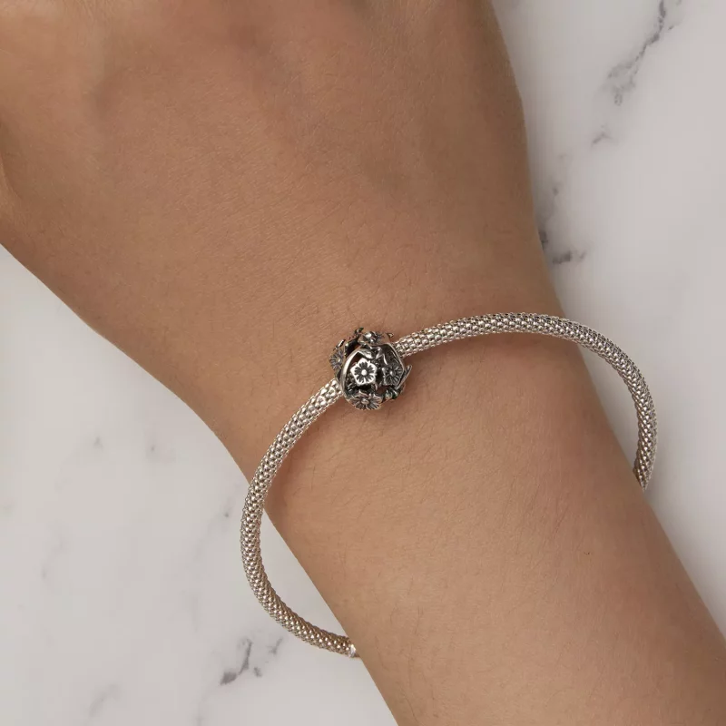 (imagen para) Charm de abeja de la suerte al estilo Pandora - SCC2525 - Ver 7