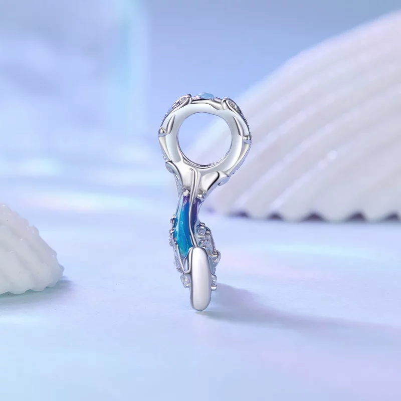 (imagen para) Charm de cola de sirena estilo Pandora - BSC876 - Ver 3