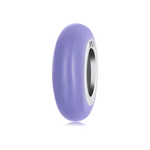 (imagen para) Charm de Espaciador de Gel de Sílice Estilo Pandora - SCC1450-BP