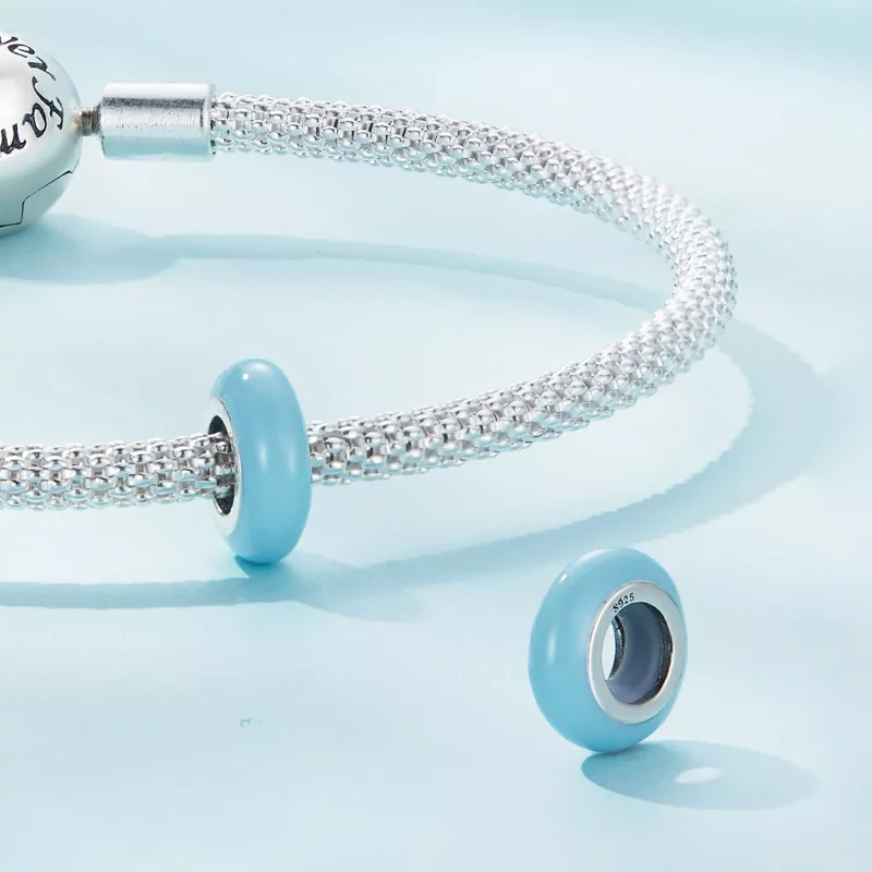 (imagen para) Charm de separador de gel de sílice de estilo Pandora - SCC1450-GB - Ver 4